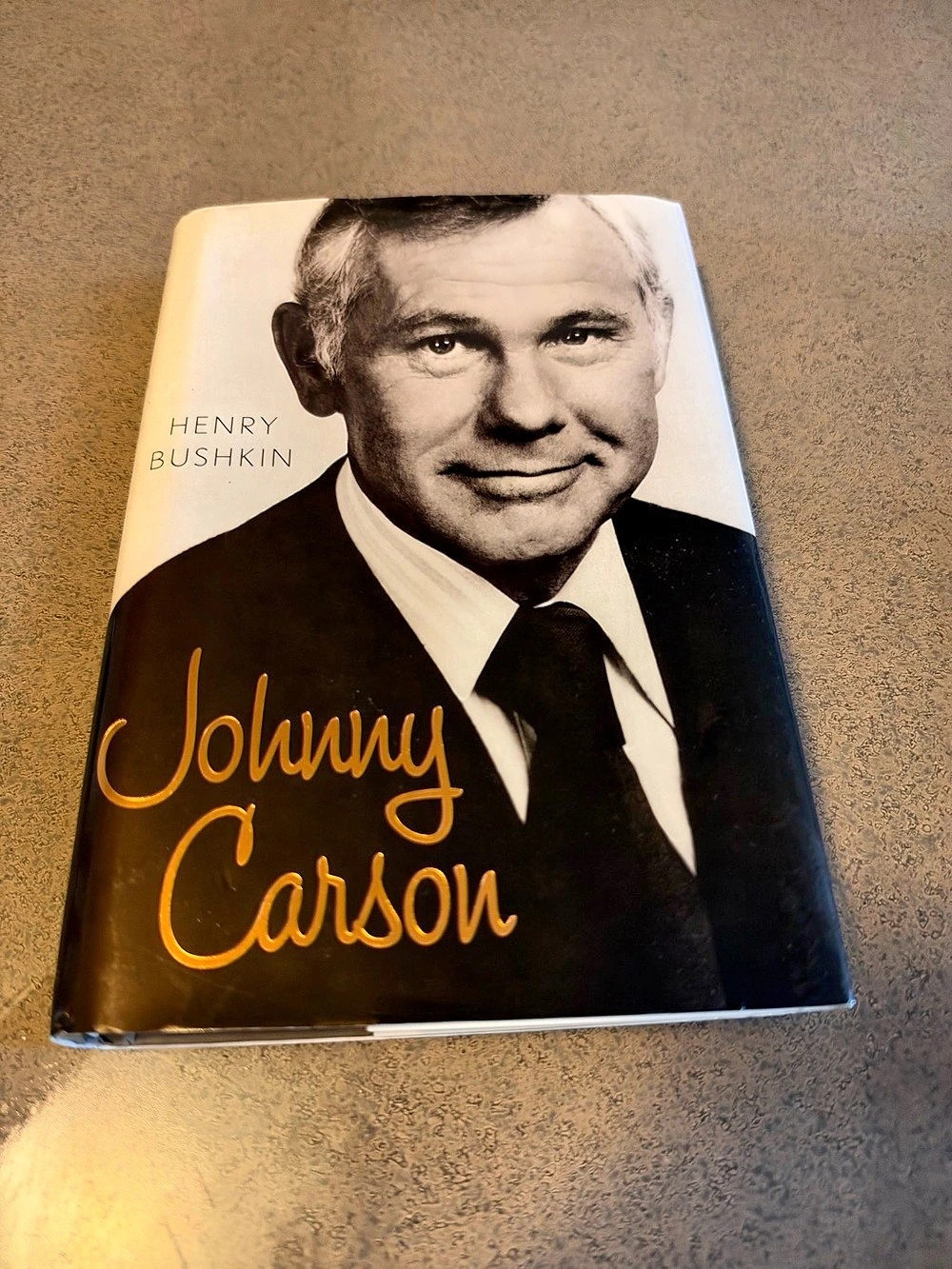 Houghton Mifflin Harcourt Johnny Carson by Henry Bushkin Hardcover Biography